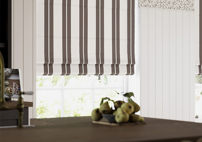 The British Stripe Co. Edward, Highlands No.1 - Twist&Fit Roman Blind - Image 5